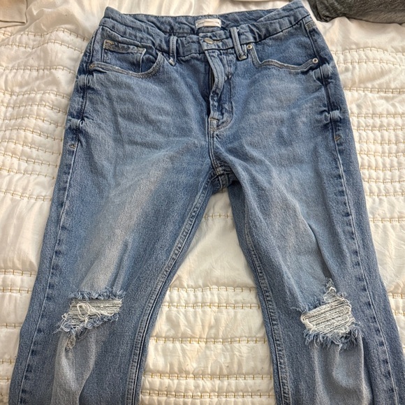 * GOOD AMERICAN * Classic Blue Denim Jeans 27/4 - Picture 10 of 11